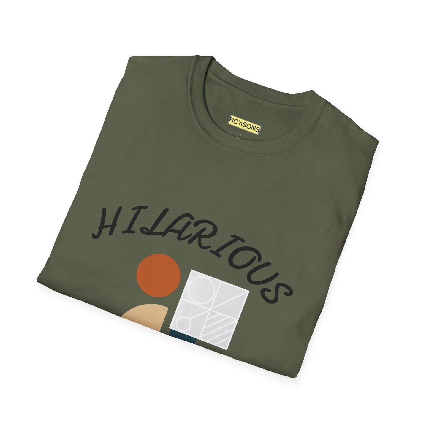 Hilarious Unisex Softstyle T-Shirt, Funny Graphic Tee, Casual Wear, Gift for Friend, Weekend Outfits, Humor Apparel Printify