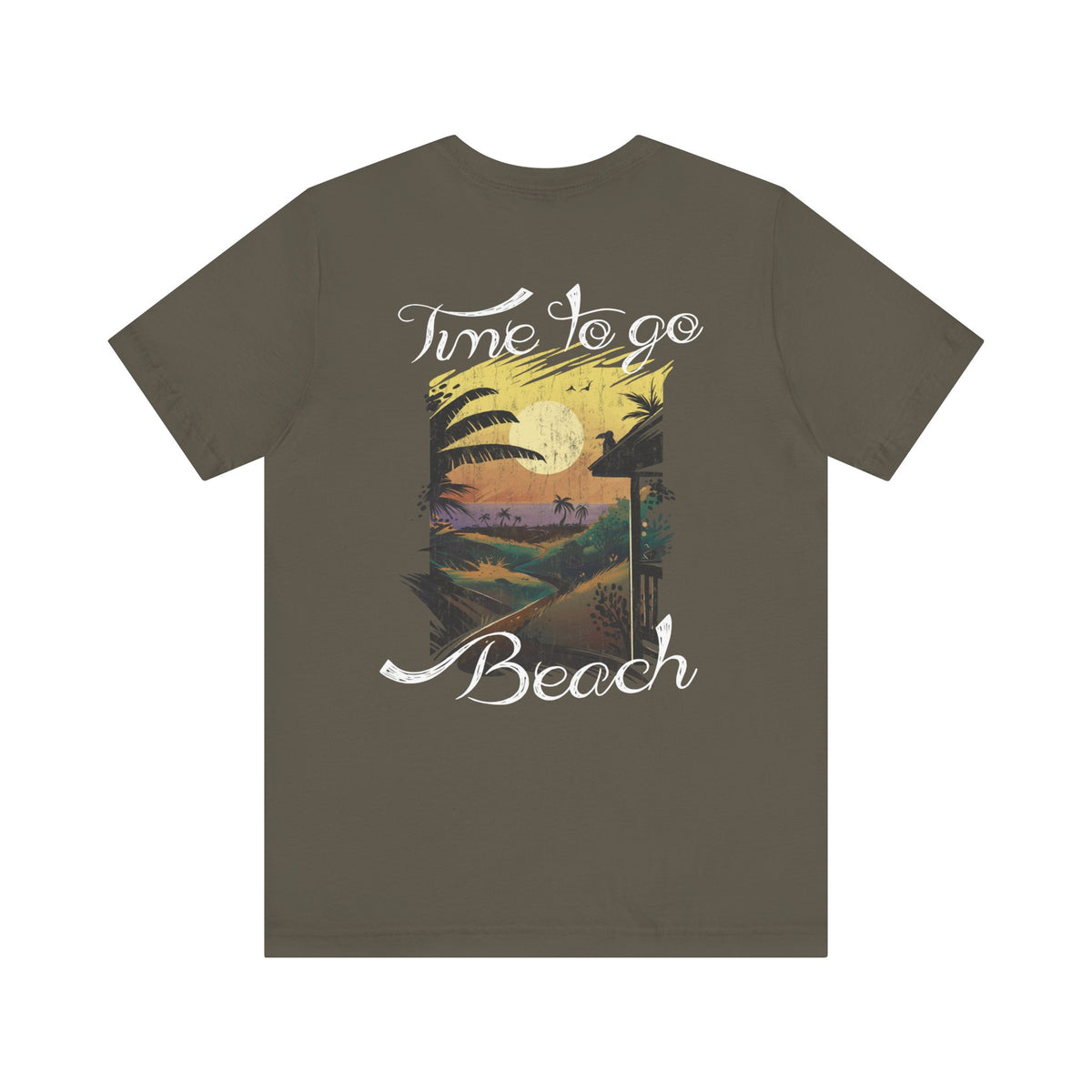 Il est temps d’aller à la plage Tee-shirt unisexe 