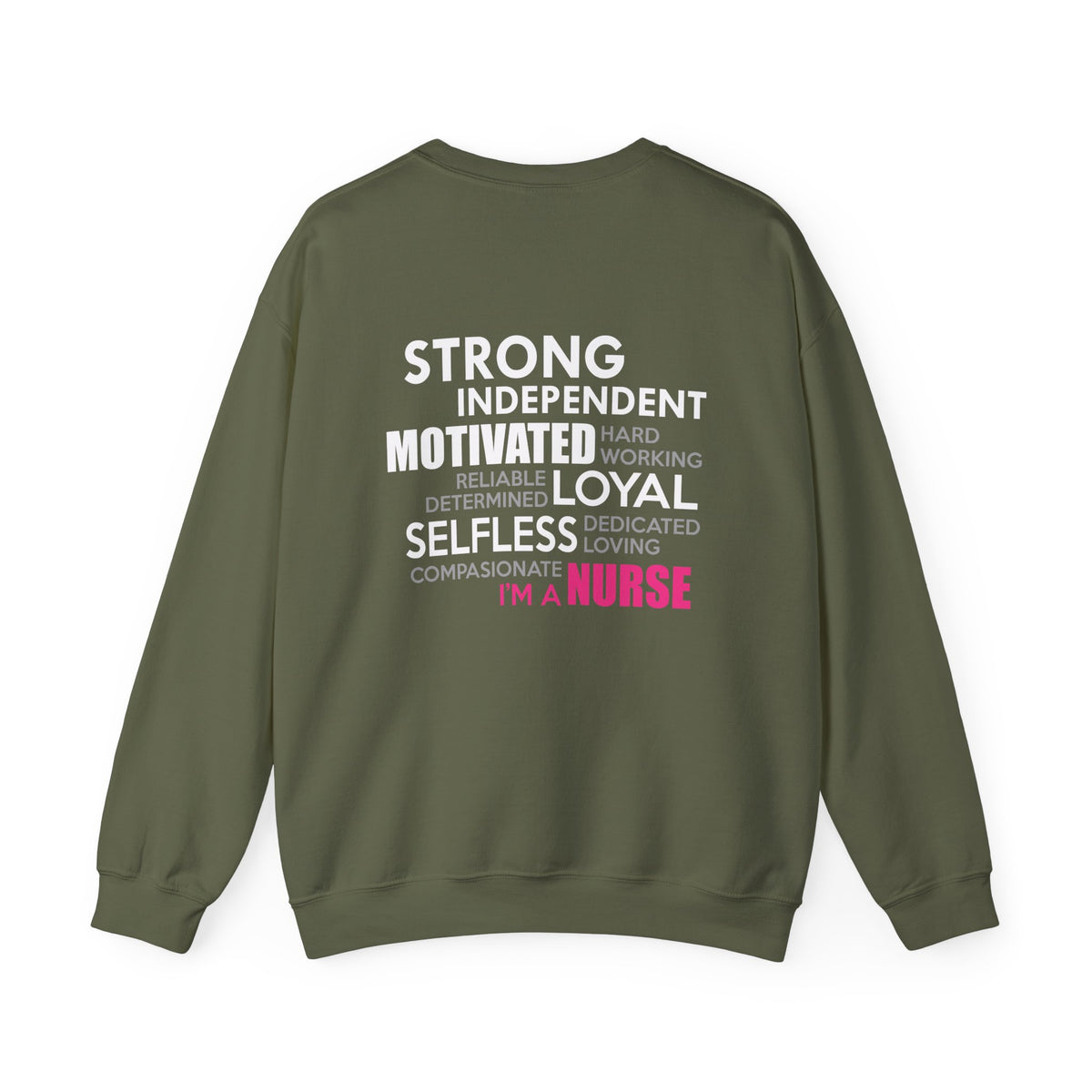 Sweat-shirt unisexe désintéressé, motivé et indépendant 