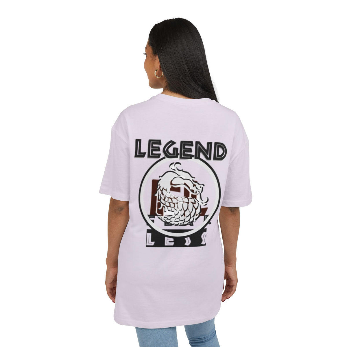 Unisex Heavy Oversize Tee - Legend Graphic Tee for Trendy Style