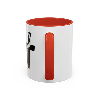 Playful Cat Accent Coffee Mug - 11oz & 15oz - Perfect for Cat Lovers Printify