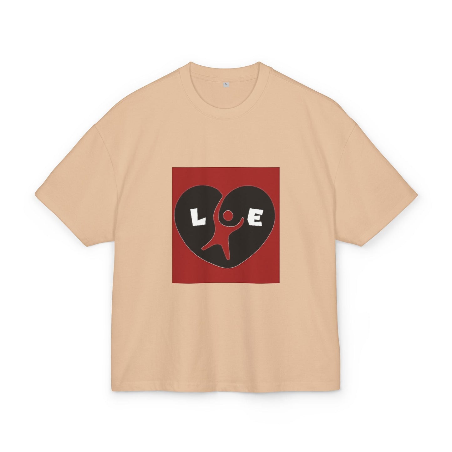 Love Heart Graphic Tee, Soft Cotton Unisex T-Shirt for Couples, Valentine's Day Gift, Casual Wear, Heart Design Tee Printify