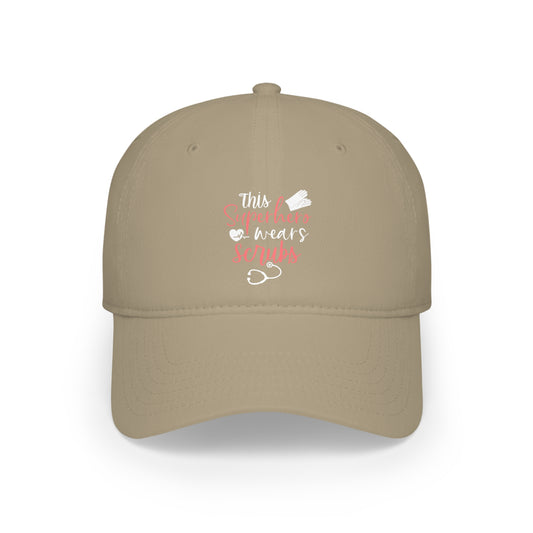 This Superhero Wears Scrubs Cap