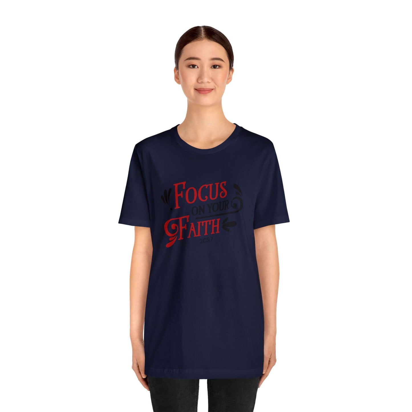 Focus On Your Faith Unisex Tee - RC’nSONS