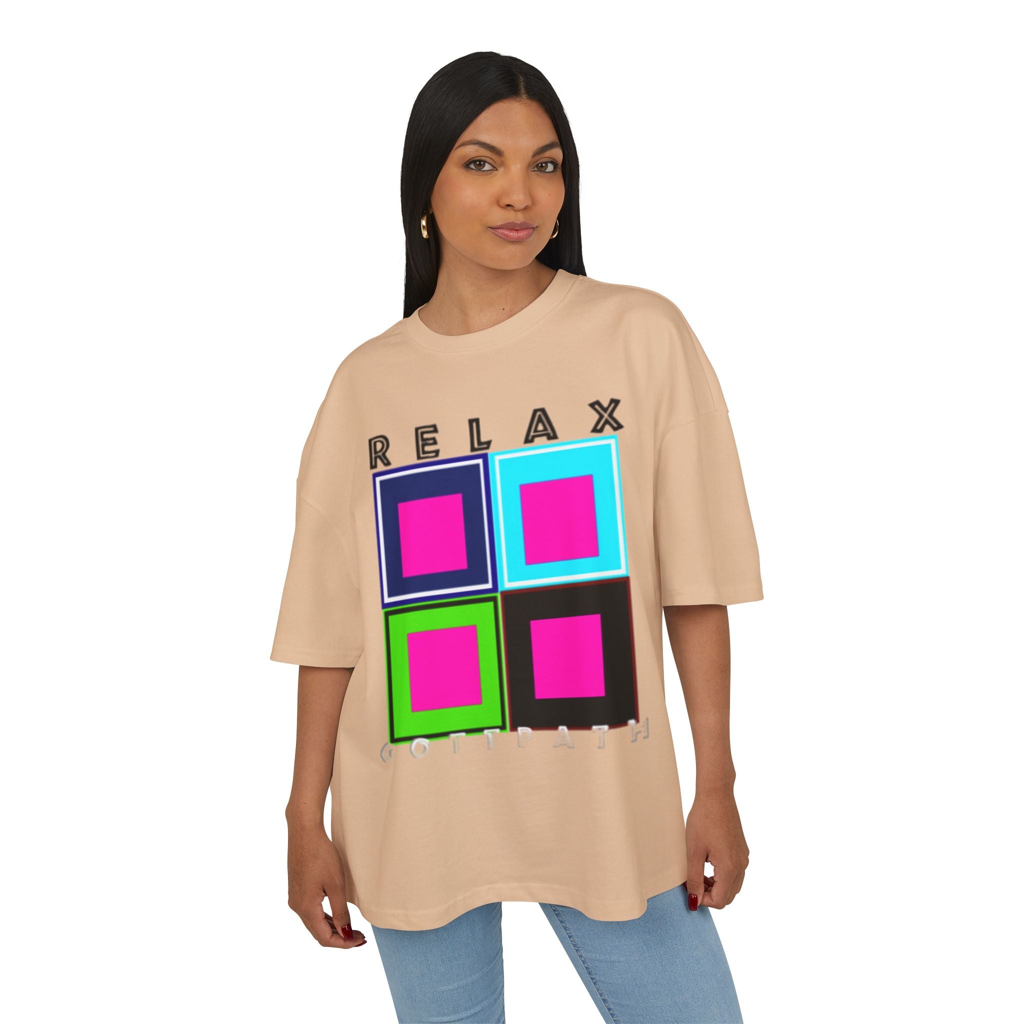 Box Tee Relax Path T-Shirt - Unisex Ultra Heavy Cotton