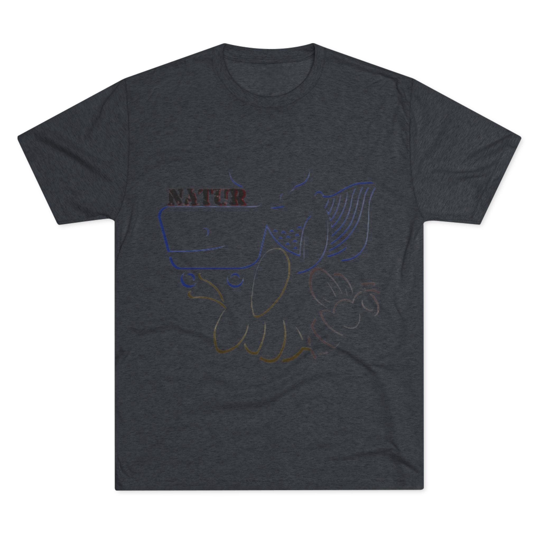Nature Inspired Tee - Unisex Tri-Blend Crew Tee