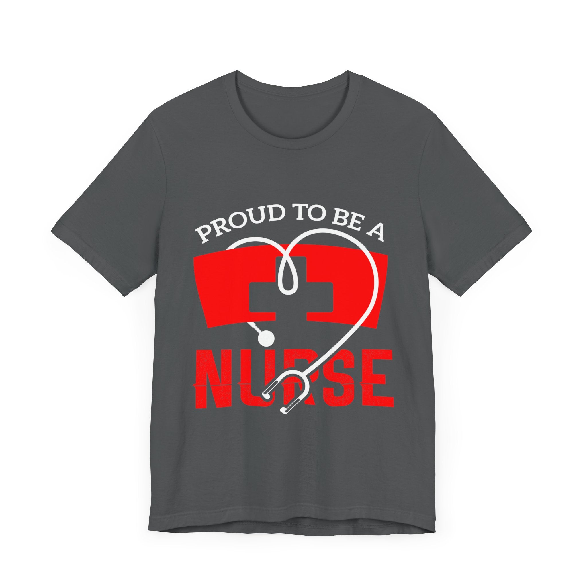 Fier d’être un tee-shirt unisexe infirmière 