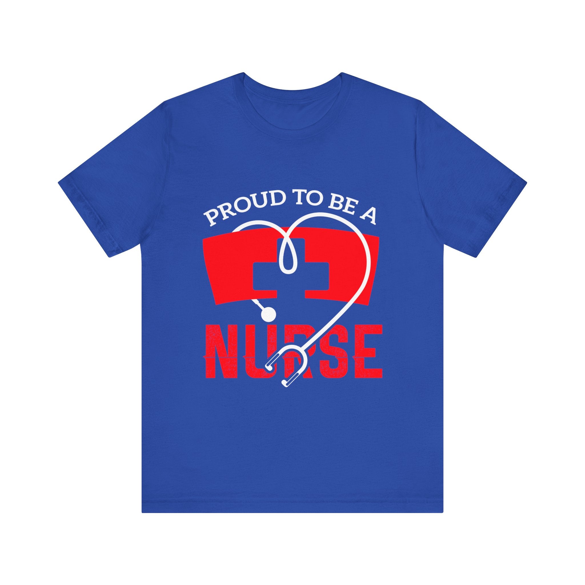 Fier d’être un tee-shirt unisexe infirmière 