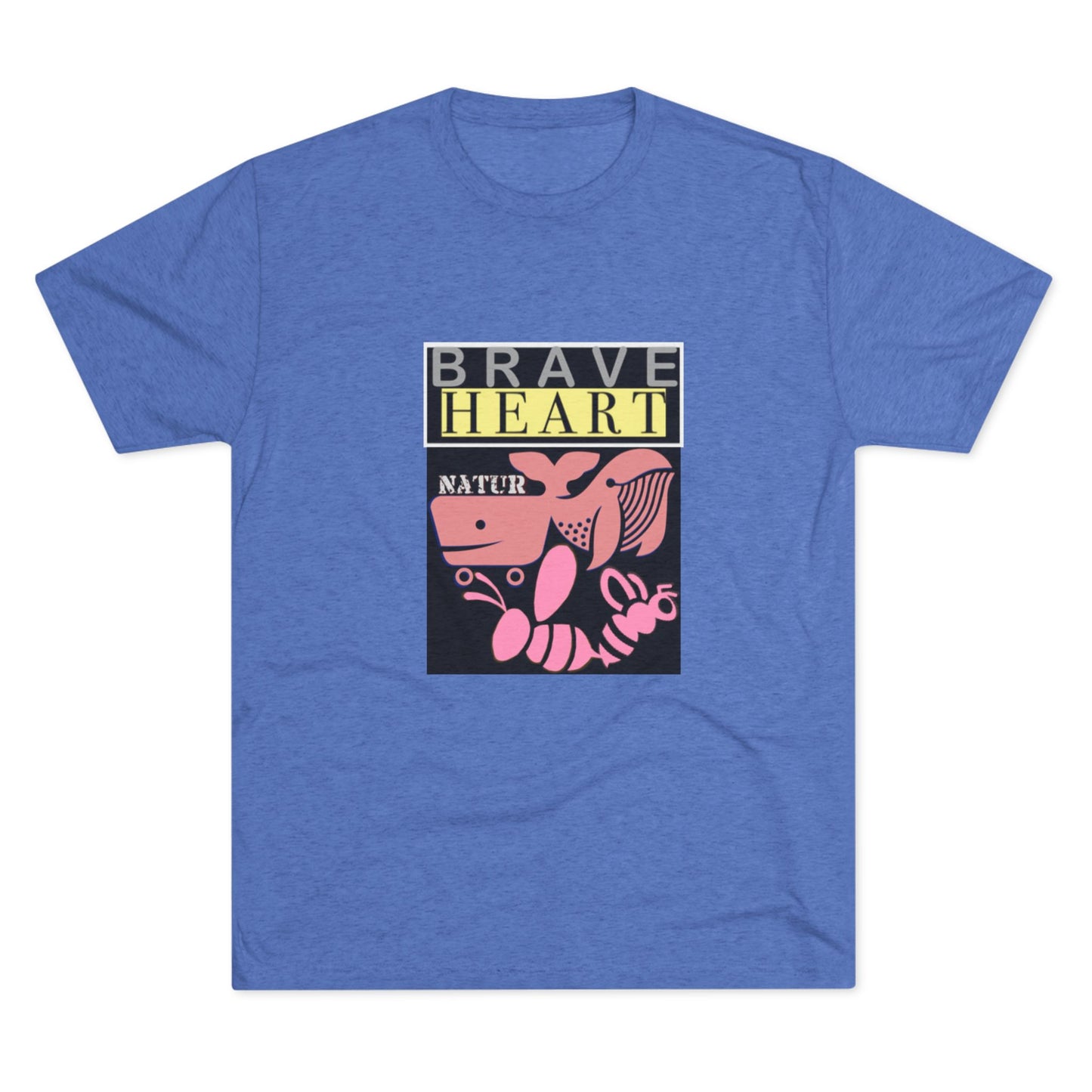 Brave Heart Tri-Blend Unisex T-Shirt