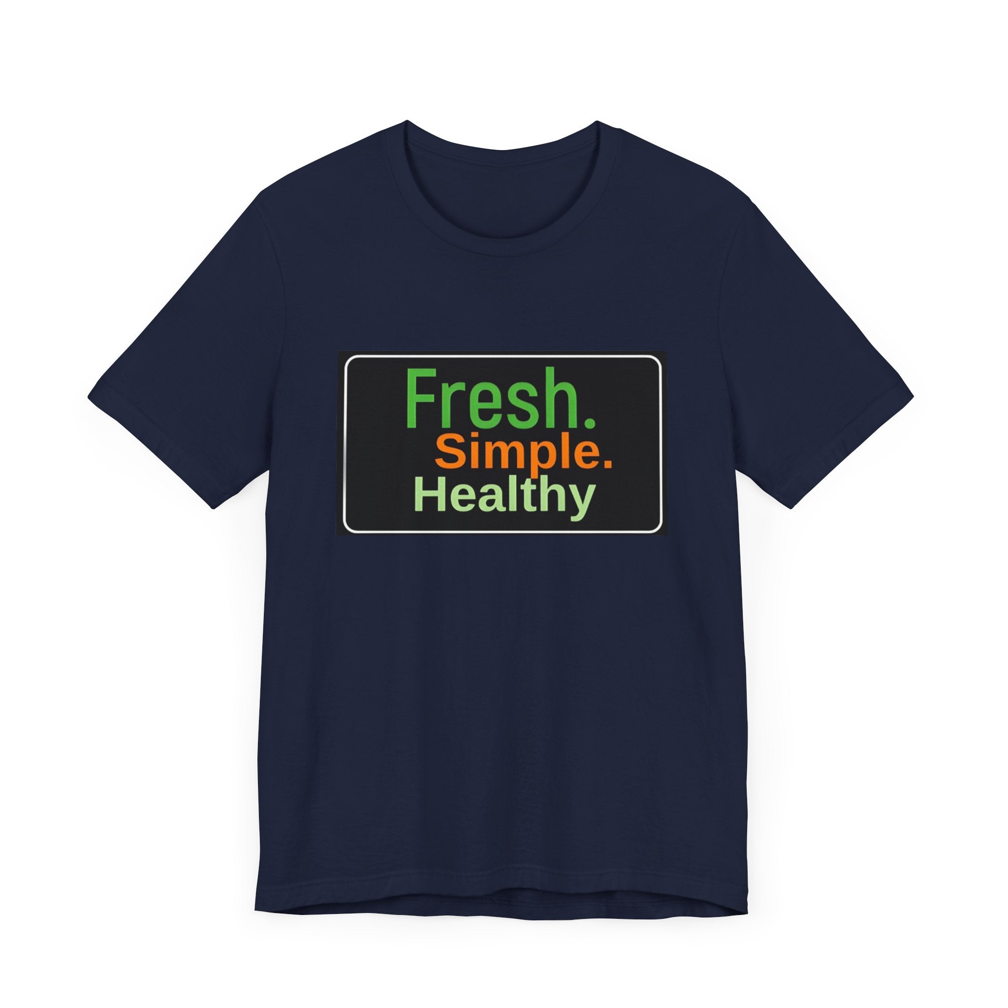 Unisex Fresh Simple Short Sleeve Tee