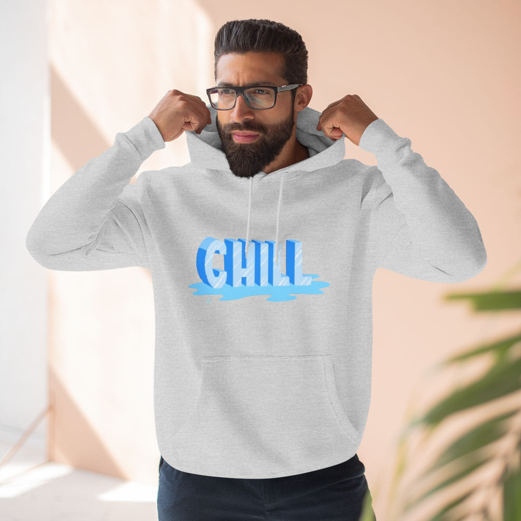 Unis x Three-Panel Fleece Chill Hoodie