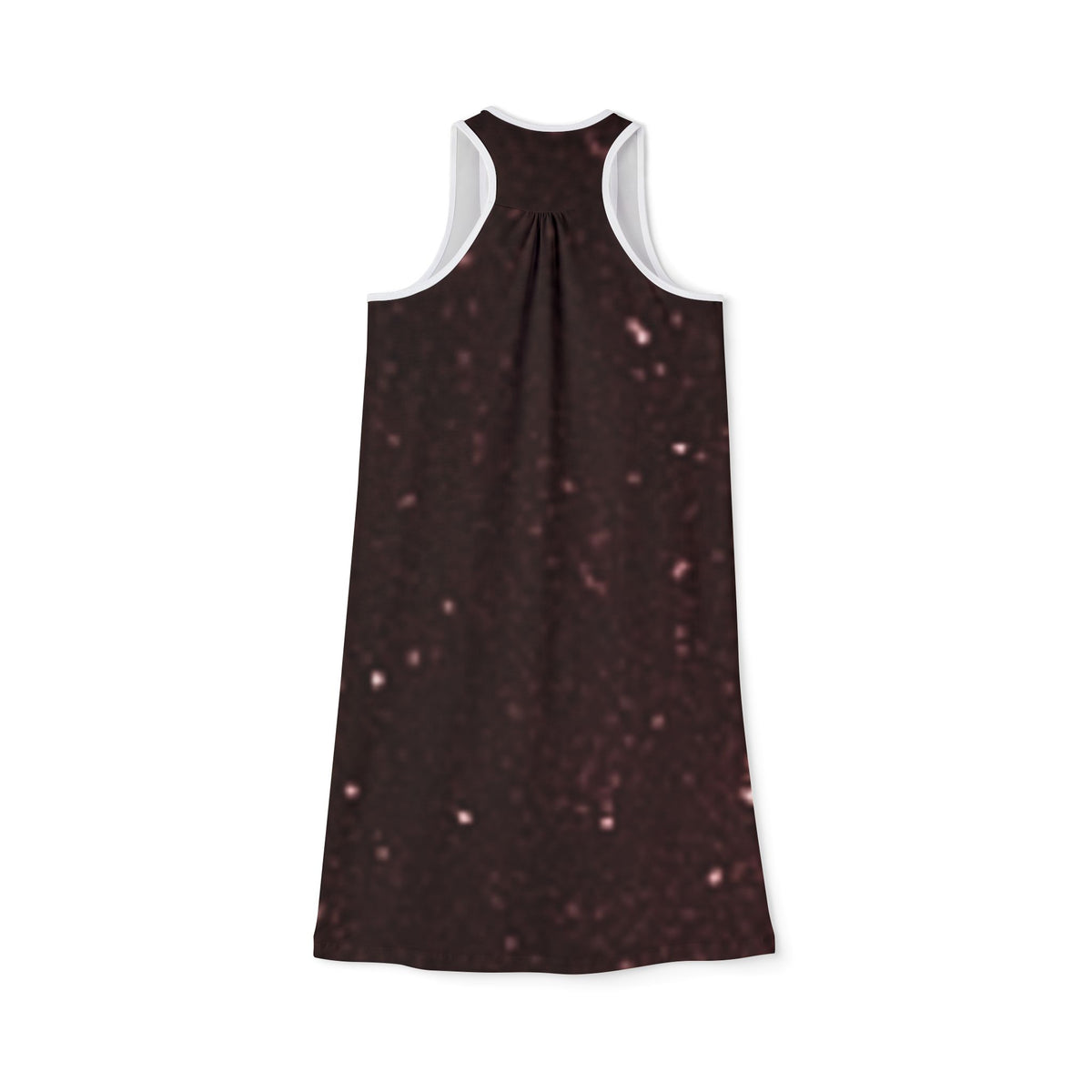 Glamorous Cosmic Racerback Dress, Women's Summer Dress, Stargazer AOP Dress, Casual Party Wear, Perfect for Festivals