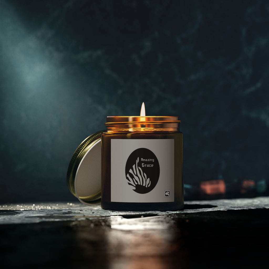Amazing Grace Scented Candles | Relaxing Aromatherapy, Eco-Friendly Gifts for Home, Self-Care, Spa, Birthdays, and Celebrations
