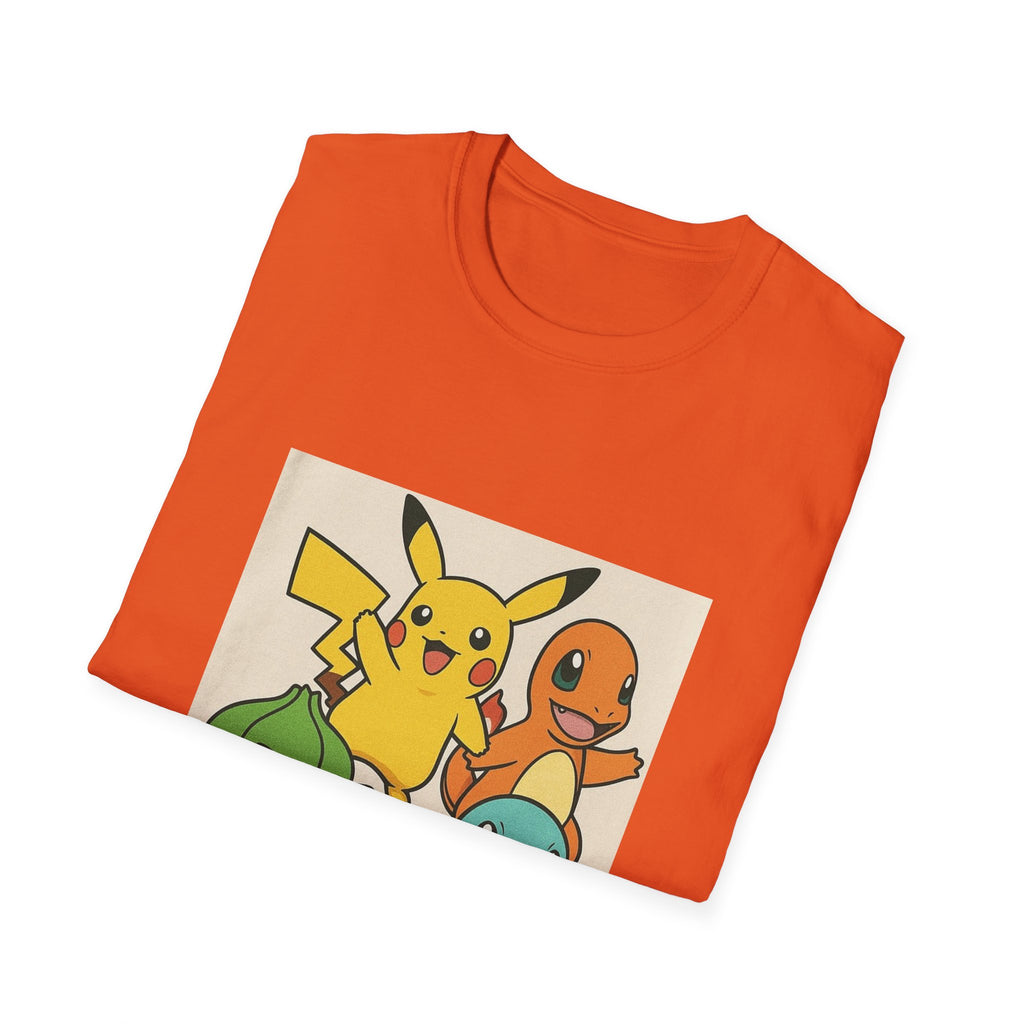 Colorful Play Graphic T-Shirt, Cute Casual Tee, Gamer Gift, Birthday Present, Unisex Style, Cartoon Apparel