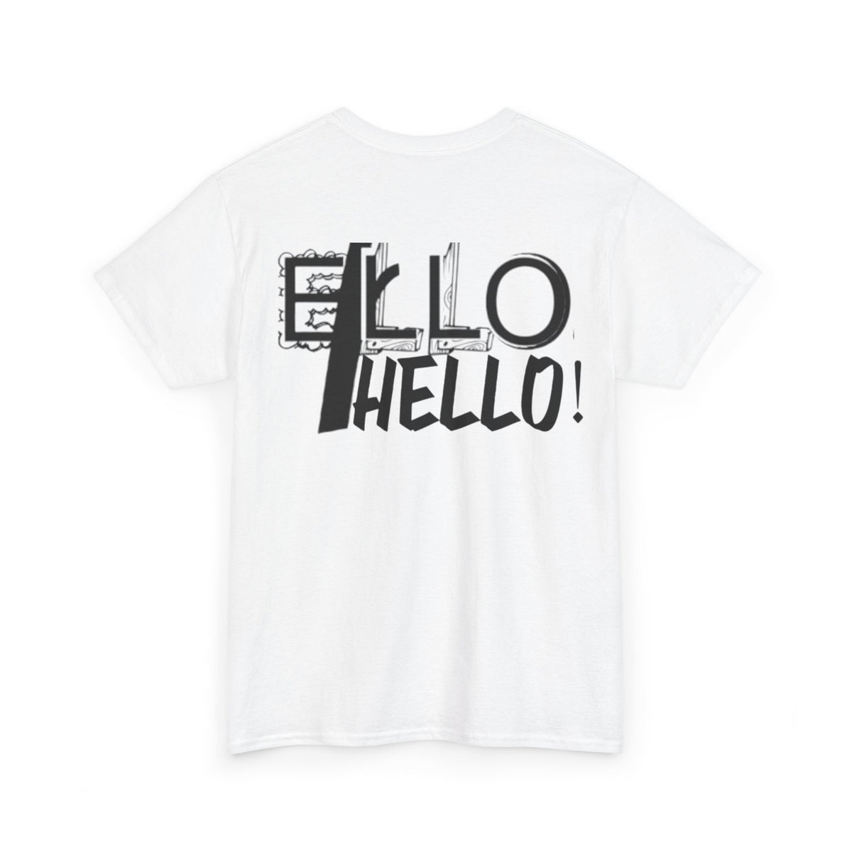 Hello Unisex Tee - Casual and Stylish Cotton T-Shirt for All Occasions