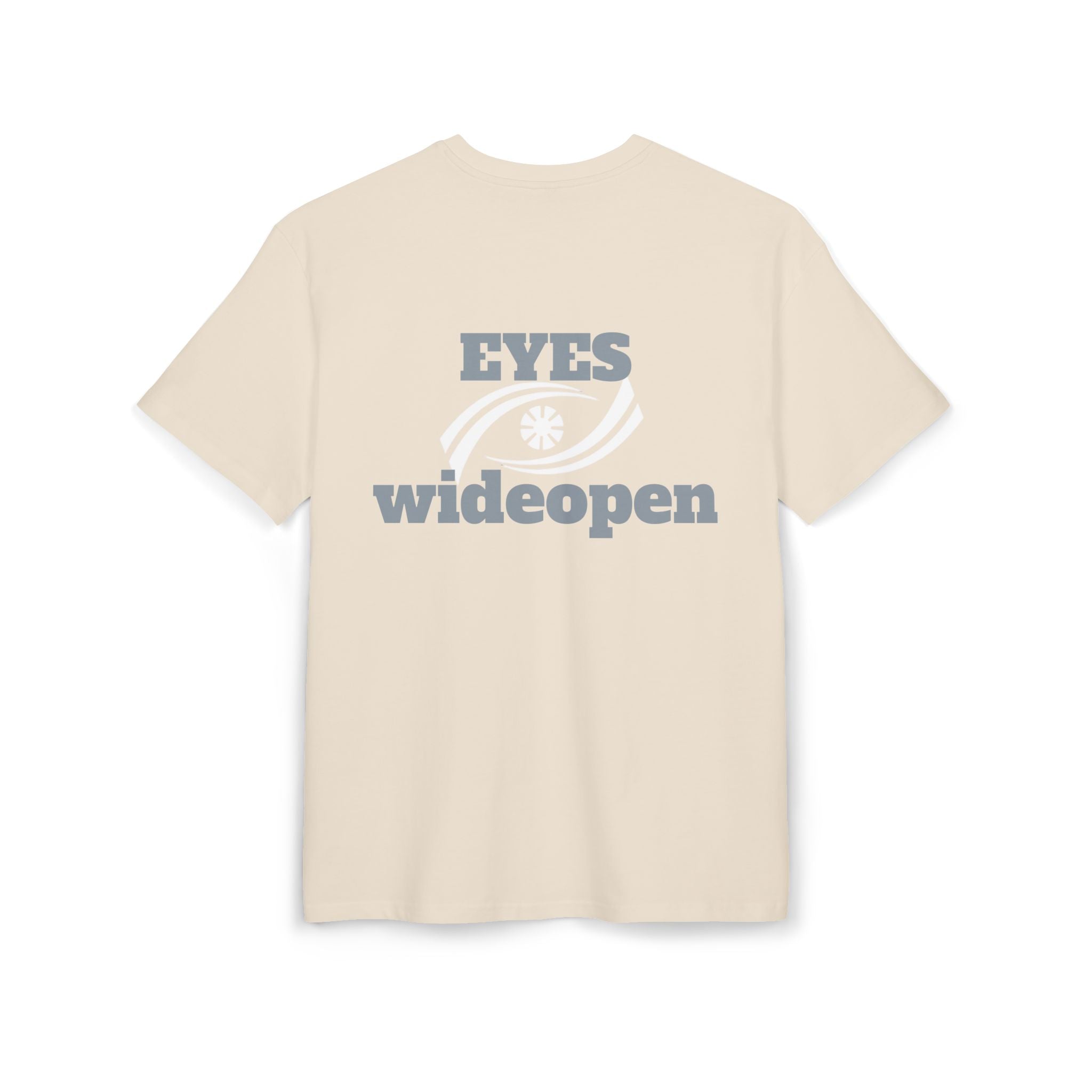 Oversized Graphic Tee - 'EYES wideopen' Statement Shirt, Casual Wear, Street Style, Gift for Trendsetters, Everyday Comfort Printify