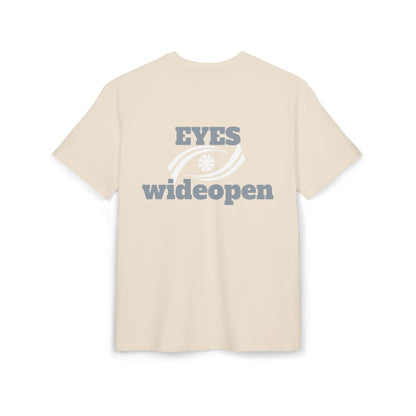 Oversized Graphic Tee - 'EYES wideopen' Statement Shirt, Casual Wear, Street Style, Gift for Trendsetters, Everyday Comfort Printify