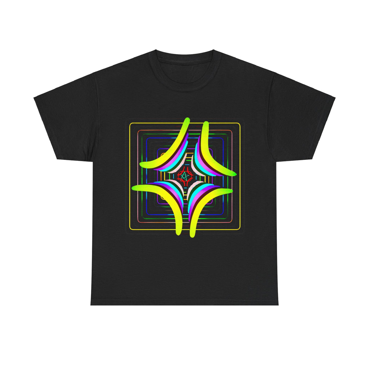 Unisex Heavy Cotton Tee ‚Rainbow‘