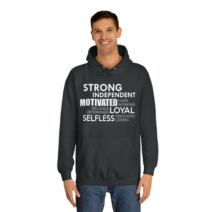 Strong Independent Motivated Unisex Hoodie
