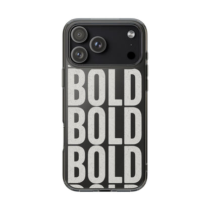 Bold Impact-Resistant Phone Case, for Protection, Trendy,Everyday use Printify
