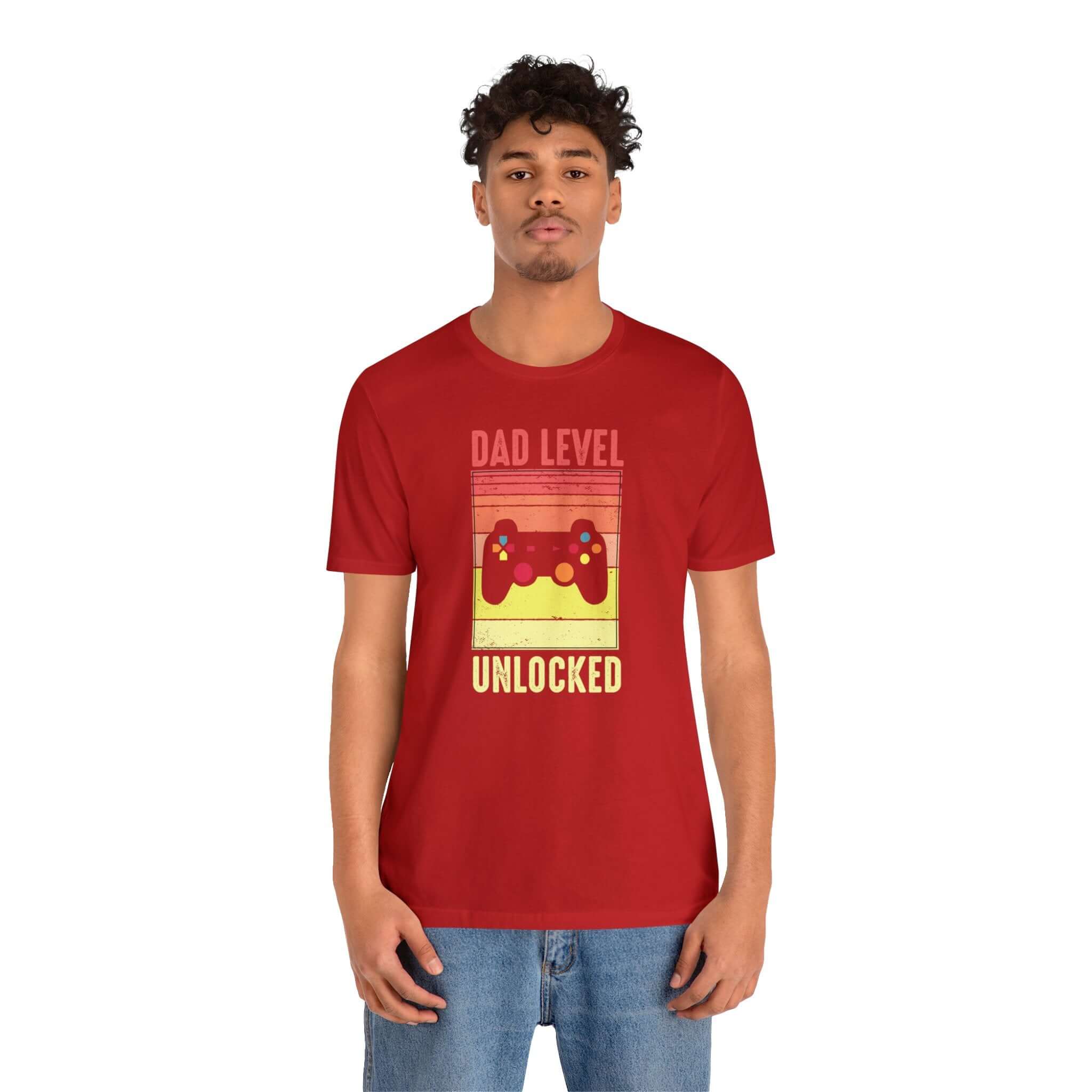 Dad Level Unlocked Unisex Tee - RC’nSONS