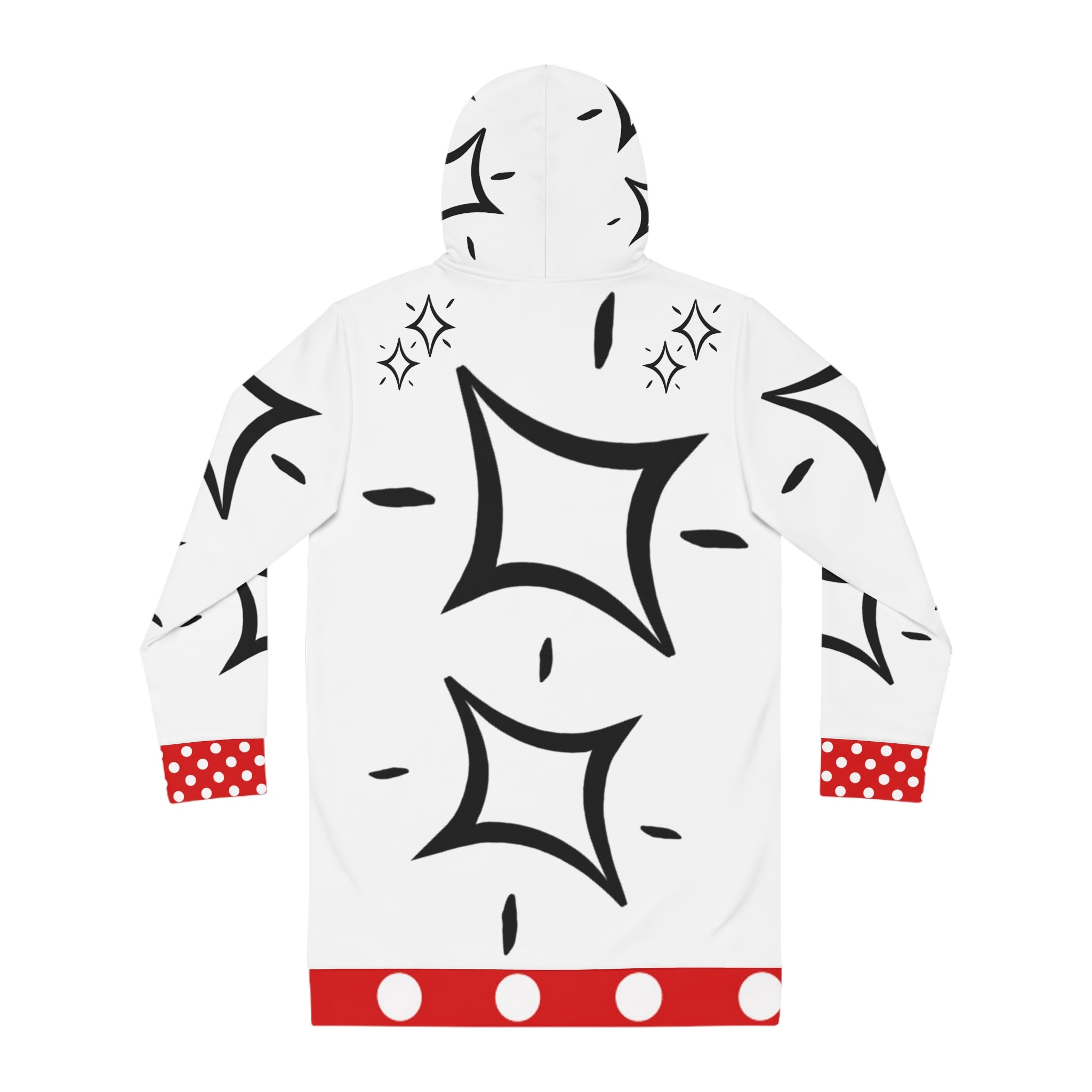 Women's Cube Hoodie Dress (AOP)