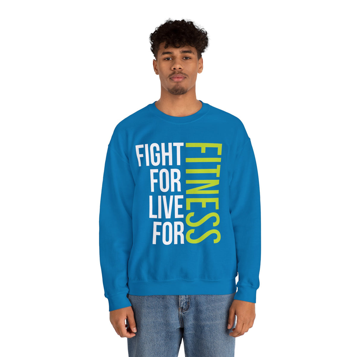 Fight For Live For Fitness Sweat-shirt unisexe 