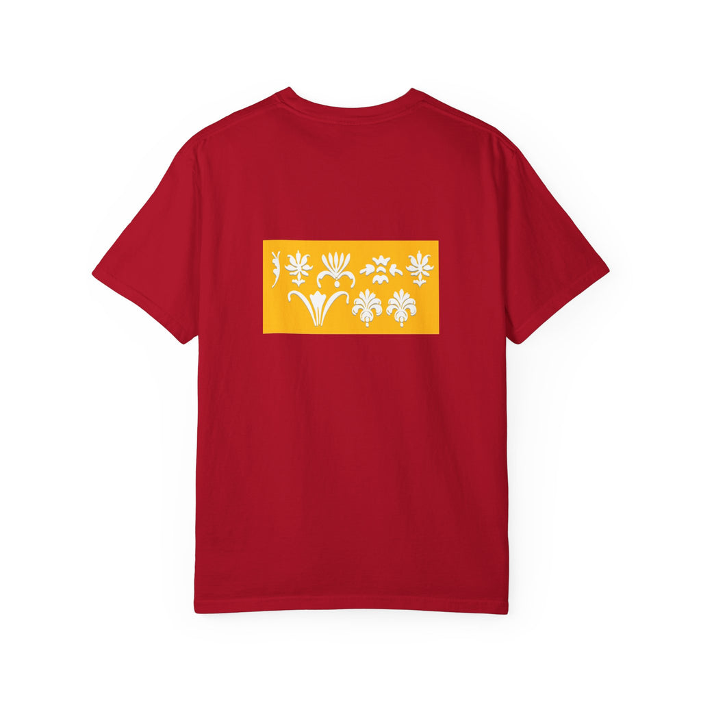 Vibrant Floral Print T-Shirt,Everyday Style