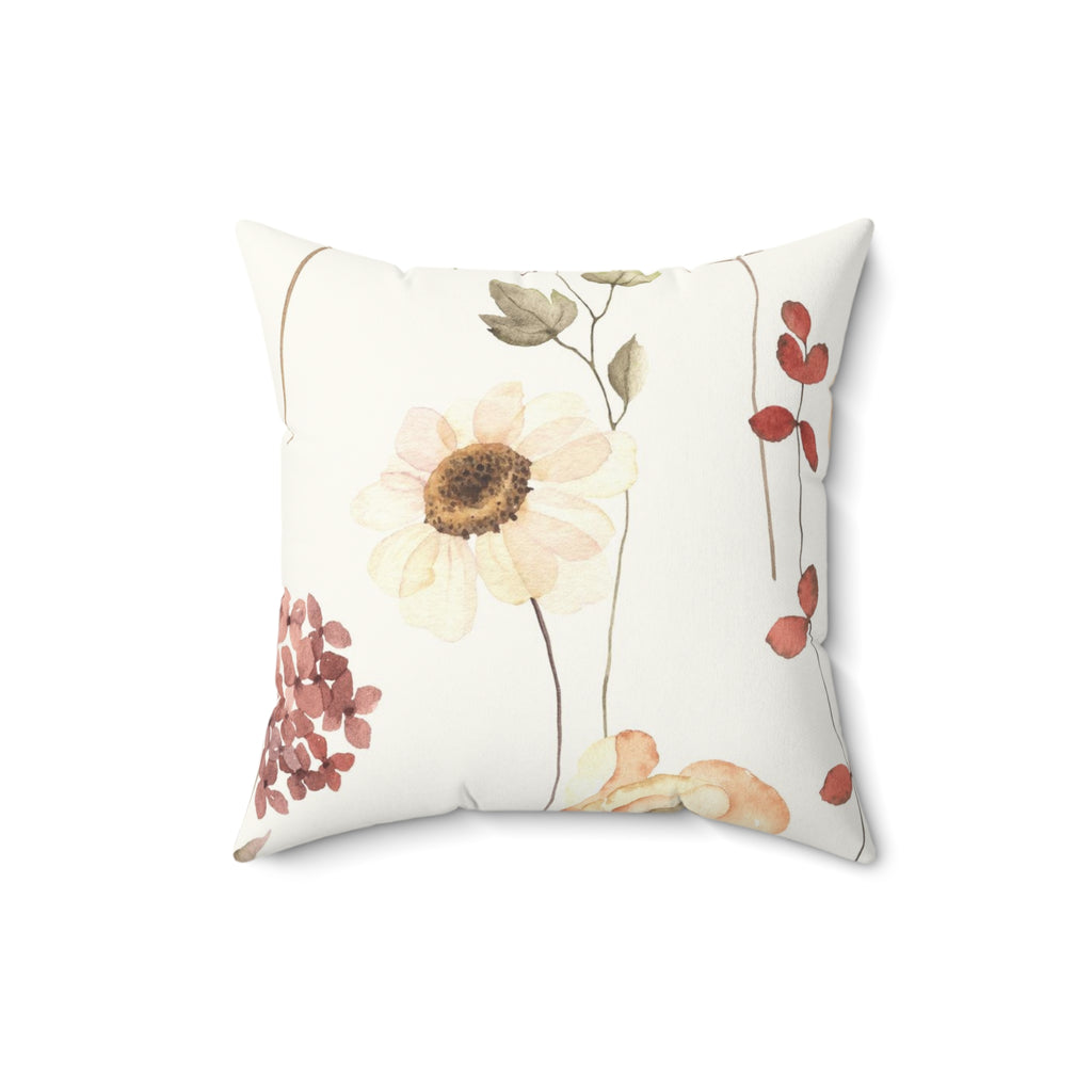 Spun Polyester Square Pillow