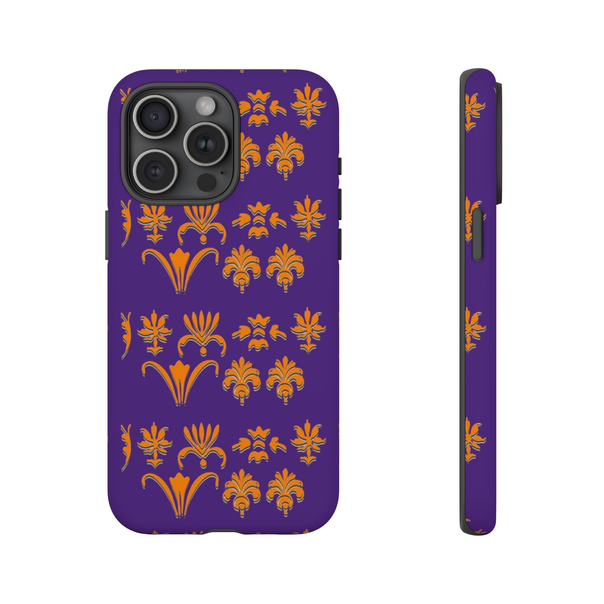 Elegant Floral Phone Case, Tough Phone Cover, Stylish Protector, Floral Print Accessory, Gift for Her, Birthday Present Printify