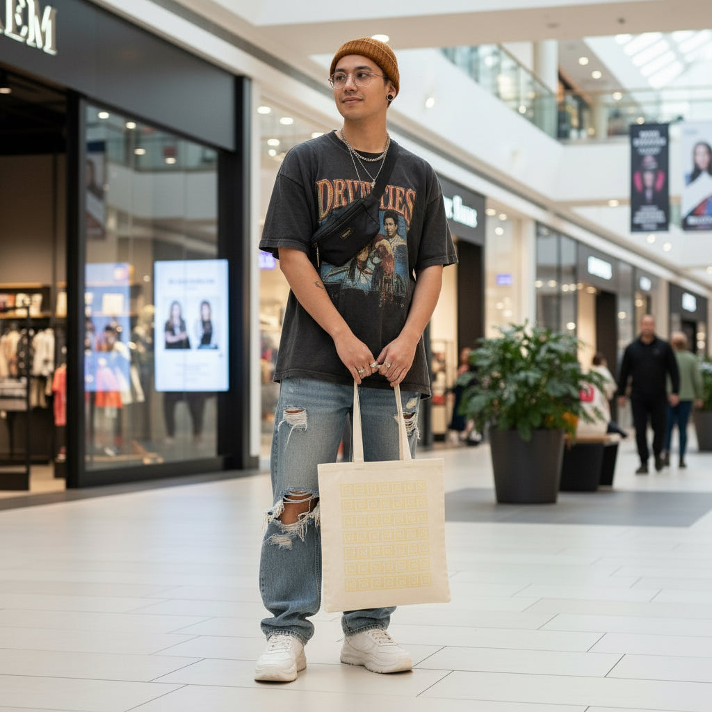 Kindness Superpower Grocery Bag Printify