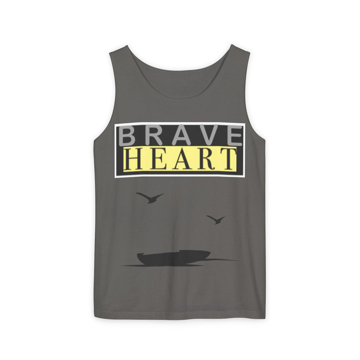 Brave Heart Tank Top | Unisex Garment-Dyed Tee