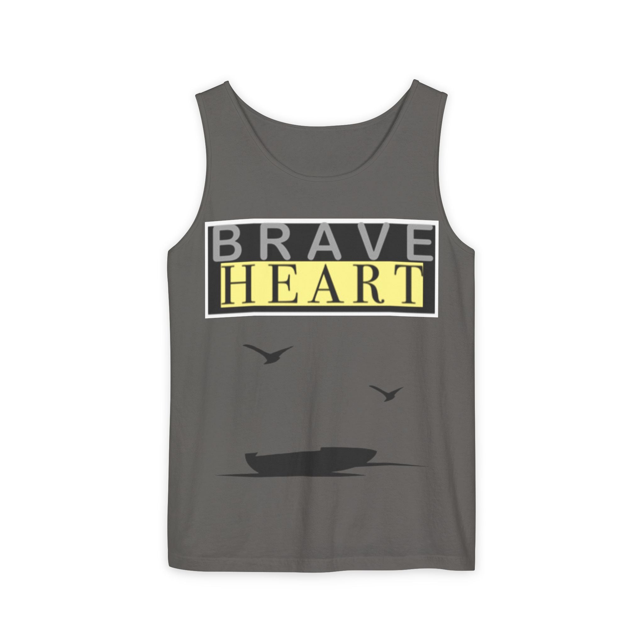 Brave Heart Tank Top | Unisex Garment-Dyed Tee