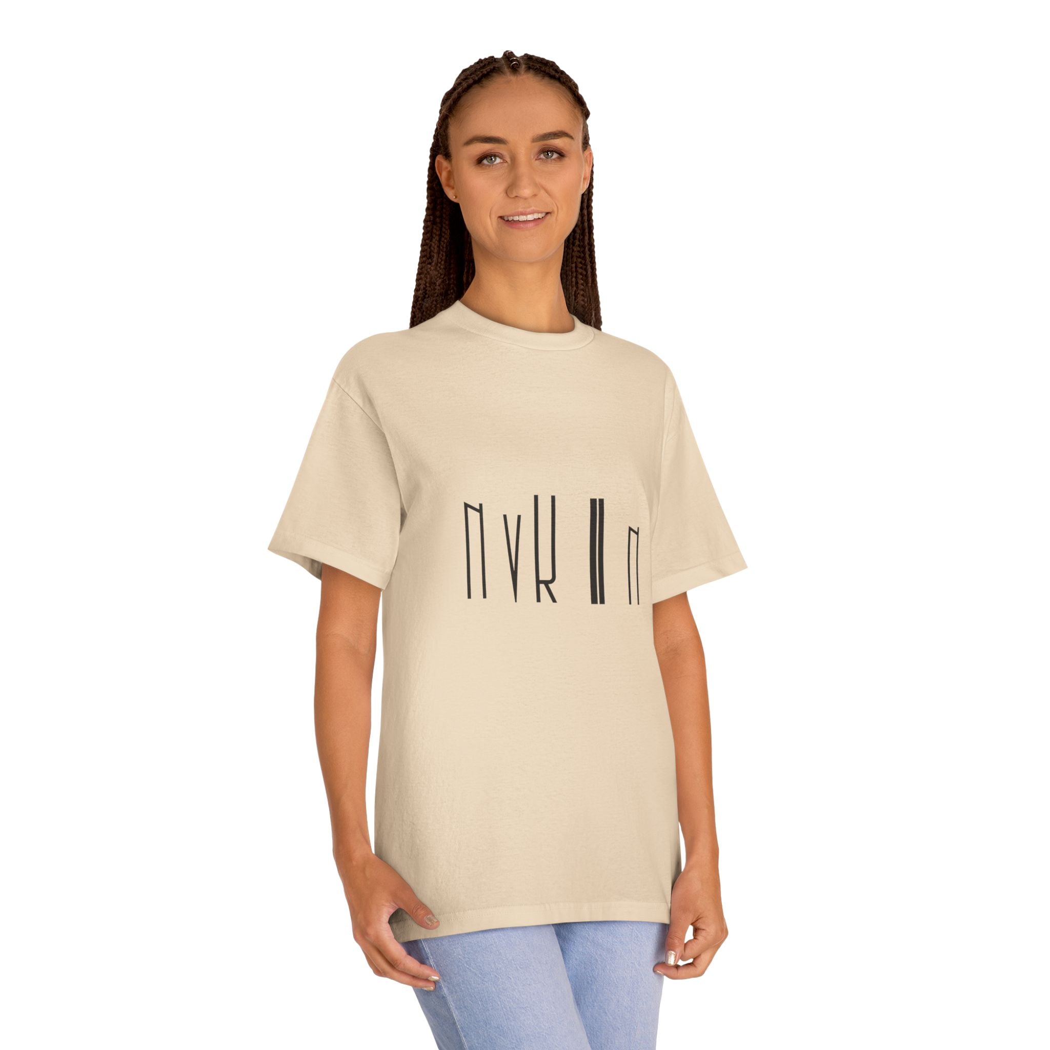 Minimalist 'Nvklln' Graphic Tee — Modern Monogram Streetwear
