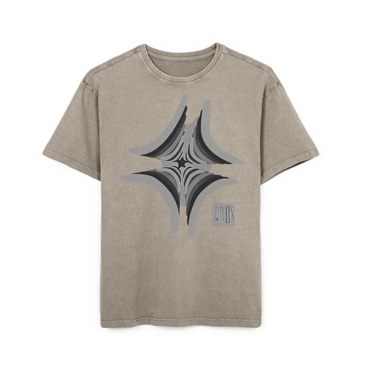 Unique Acid Washed Heavy Oversize Tee