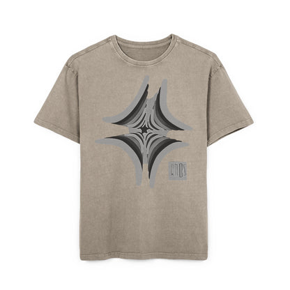 Unique Acid Washed Heavy Oversize Tee