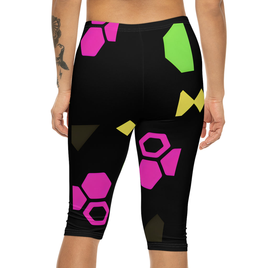 Women’s Capri Leggings (AOP)