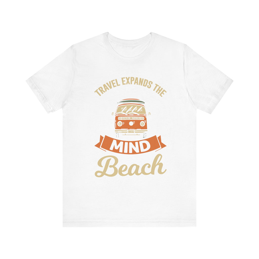 Unisex Travel Expands the mind Short Sleeve Tee