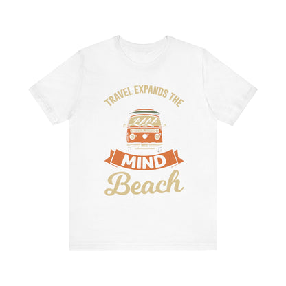 Unisex Travel Expands the mind Short Sleeve Tee