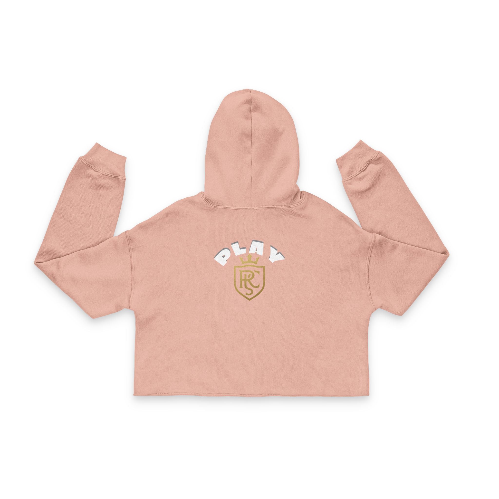 Stylish Cropped Hoodie for Women, Playful Athletic Wear, Casual Street Style, Gifts for Her, Trendy Apparel Printify