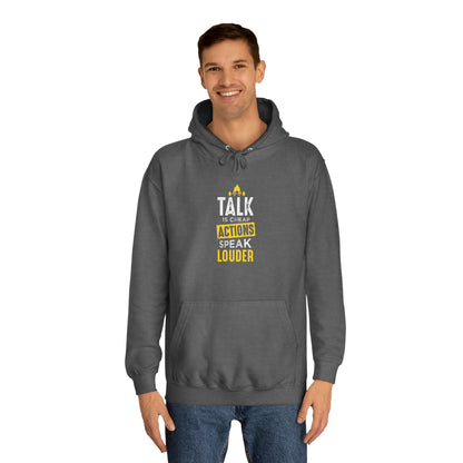 Talk Is Cheap Unisex Hoodie
