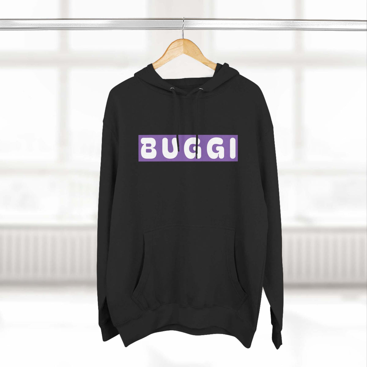 Hoodie BUGGI RC'nSONS Three-Panel Fleece Printify