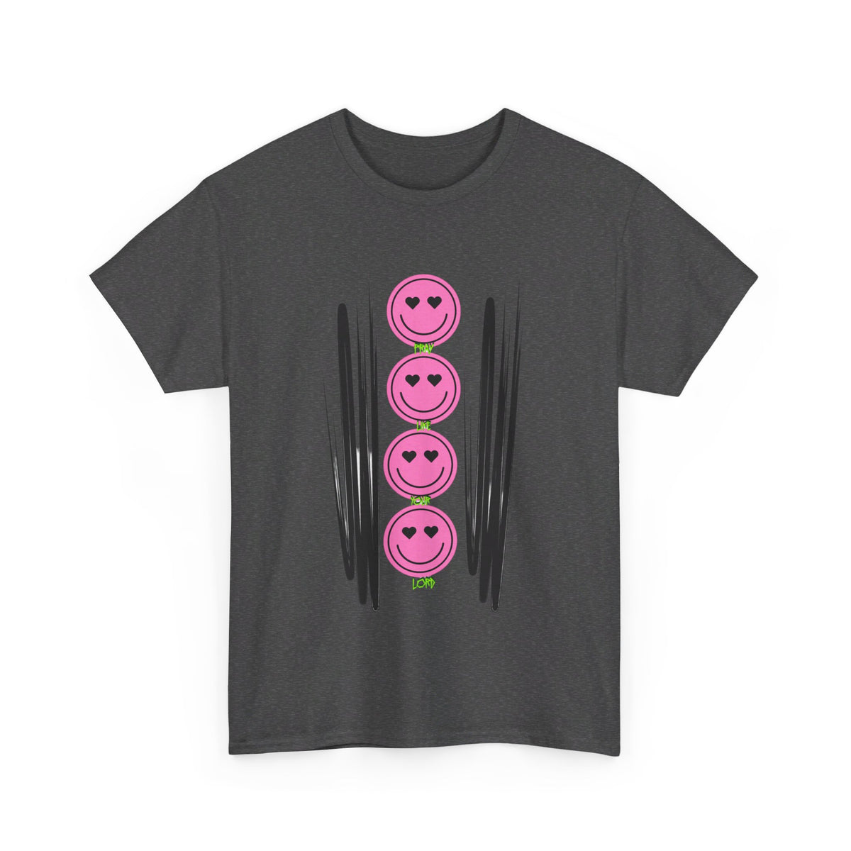 RCNSONS Unisex Heavy Cotton Smileys Tee