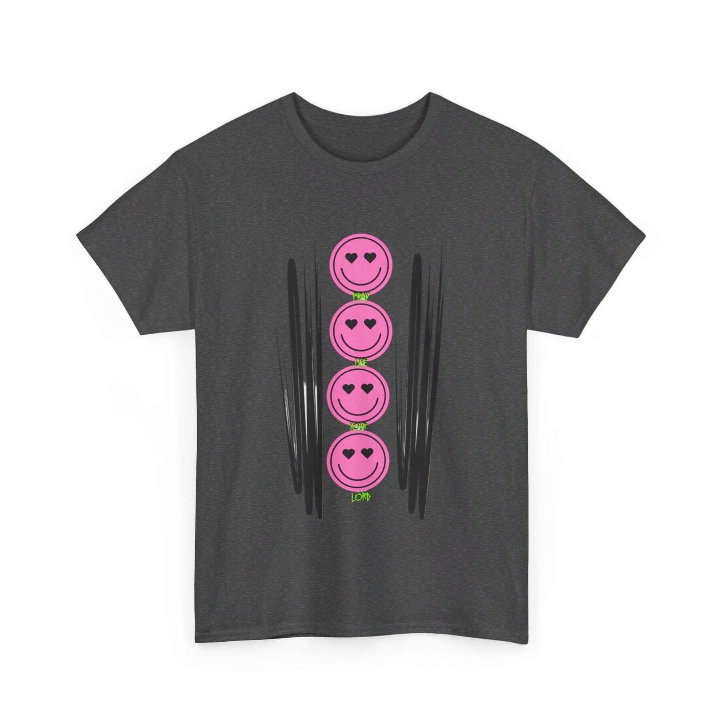 RCNSONS Unisex Heavy Cotton Smileys Tee