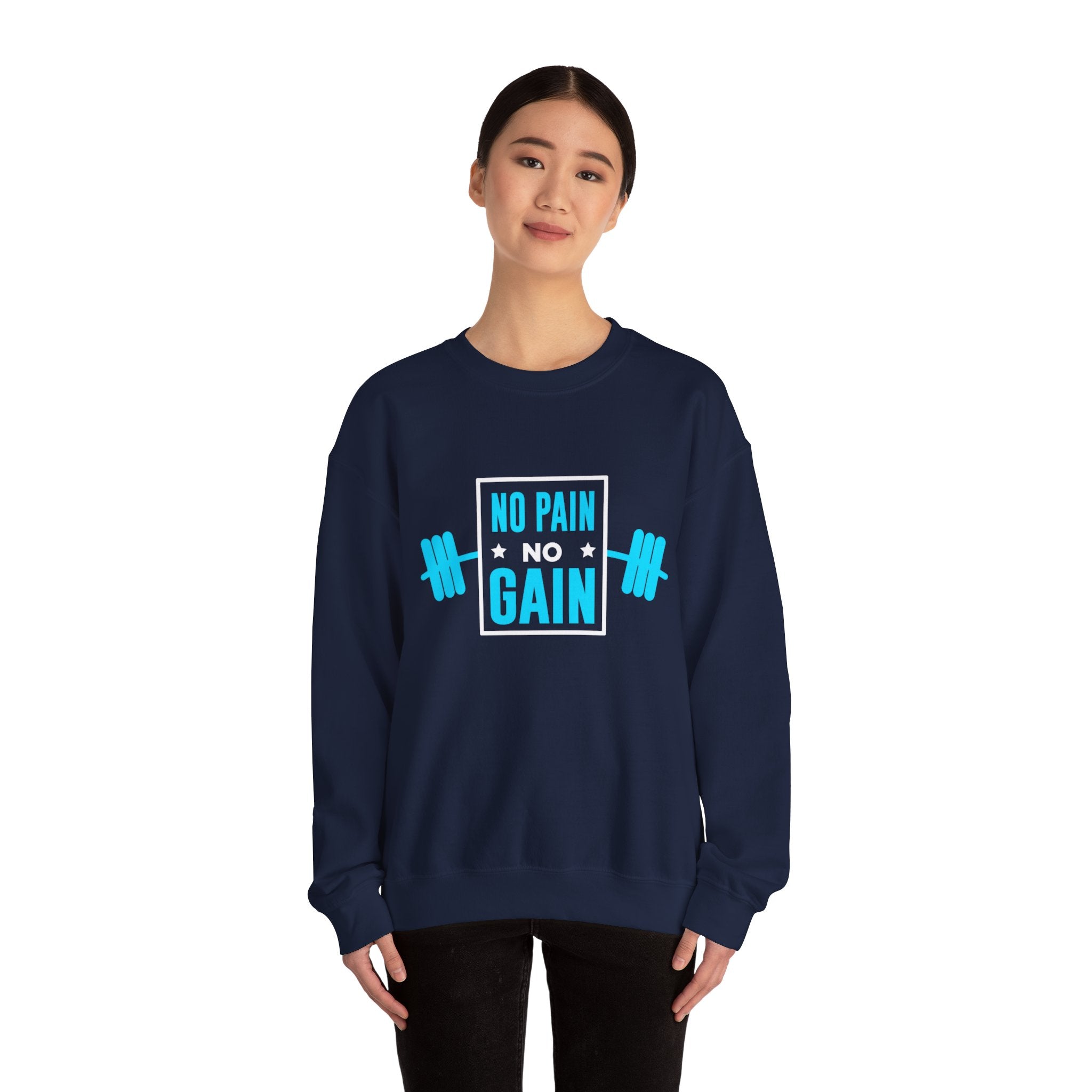 Pas de douleur pas de gain Sweat-shirt unisexe 