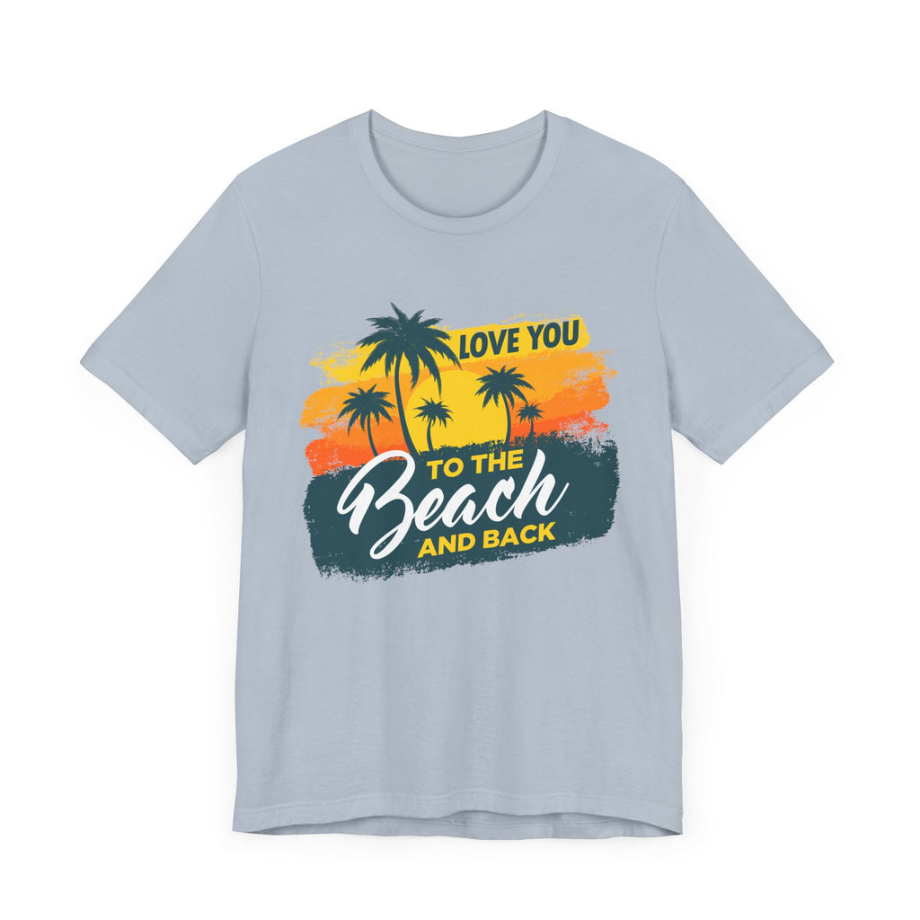 Je t’aime à la plage Tee unisexe 