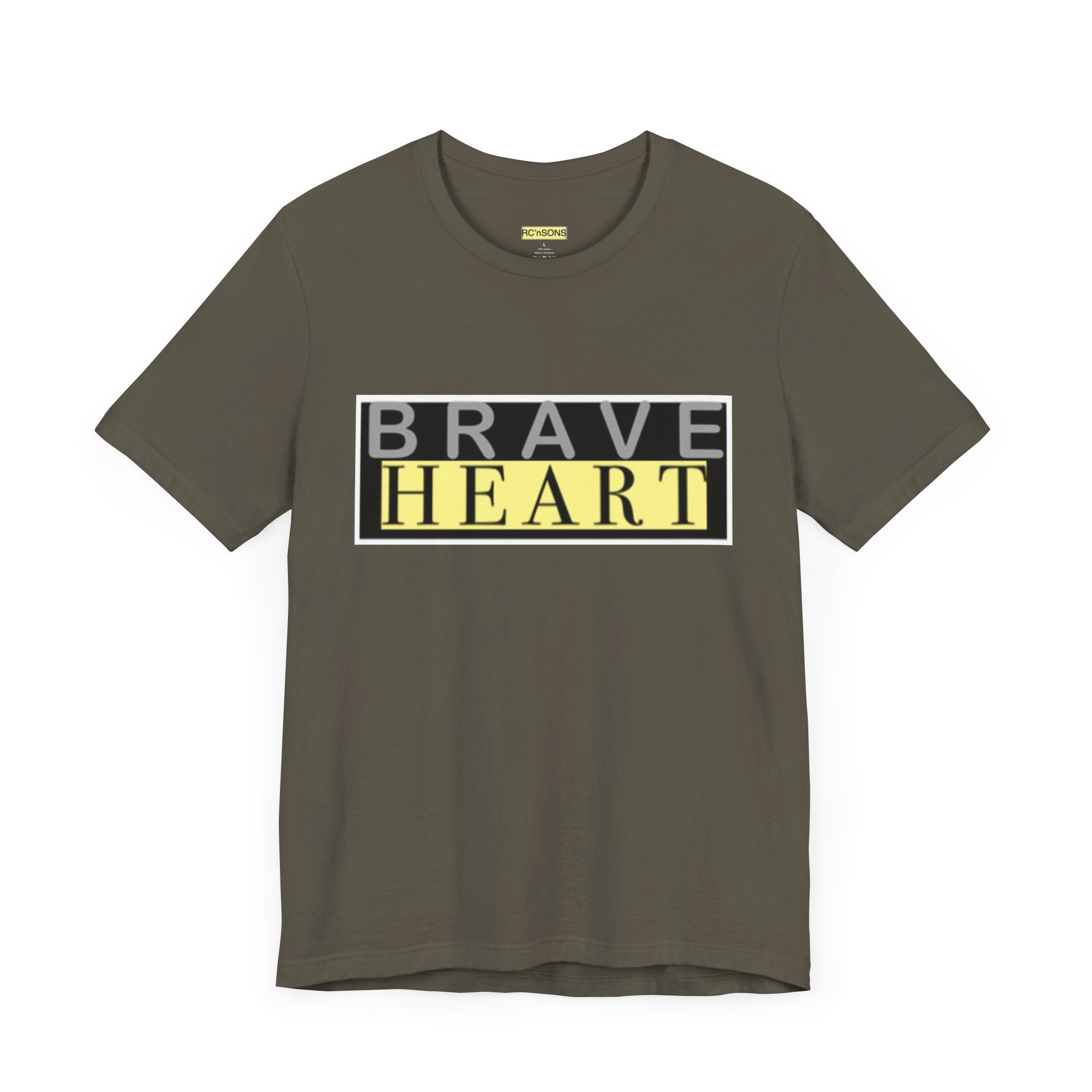 Brave Heart Unisex Tee by RC’nSONS