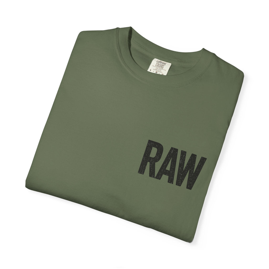 Garment-Dyed T-shirt RAW Design Printify