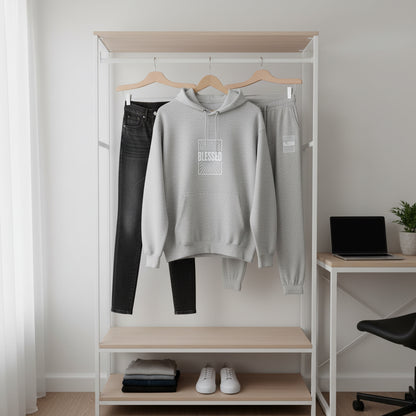 Blessed Fleece Hoodie — Three-Panel Cozy Pullover