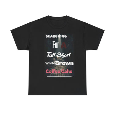 Brown white coffee Cake Cotton Tee